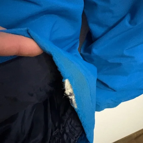 Lands' End Blue Kids Husky Squall Waterproof Insulated Iron Knee Snow Pants 20H - Picture 11 of 14